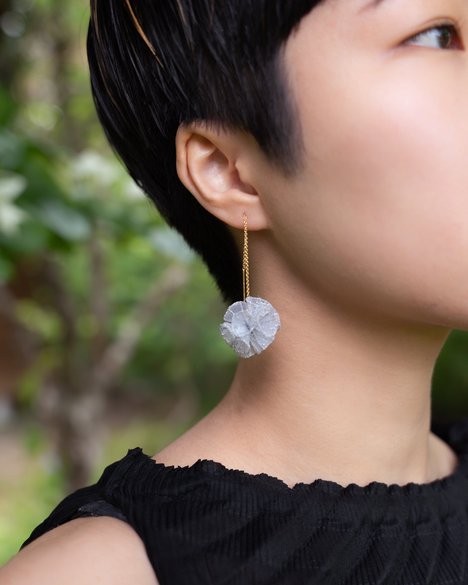 SCABIOSA MINI pierce/earring Silver – yuki onizuka