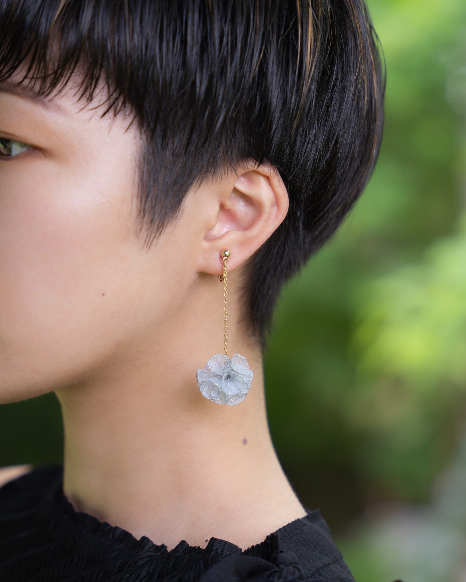 SCABIOSA MINI pierce/earring Silver – yuki onizuka