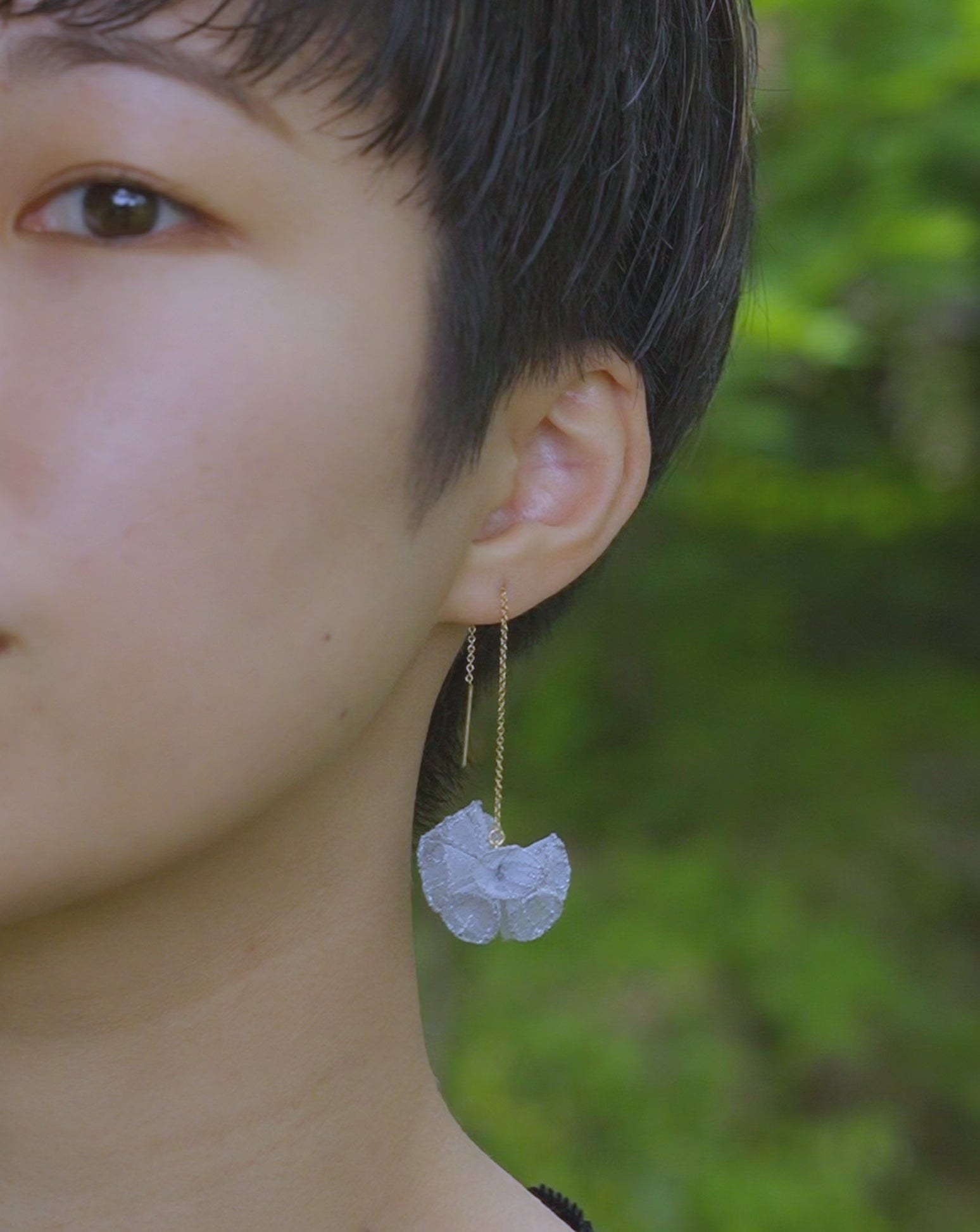 SCABIOSA MINI pierce/earring Silver – yuki onizuka