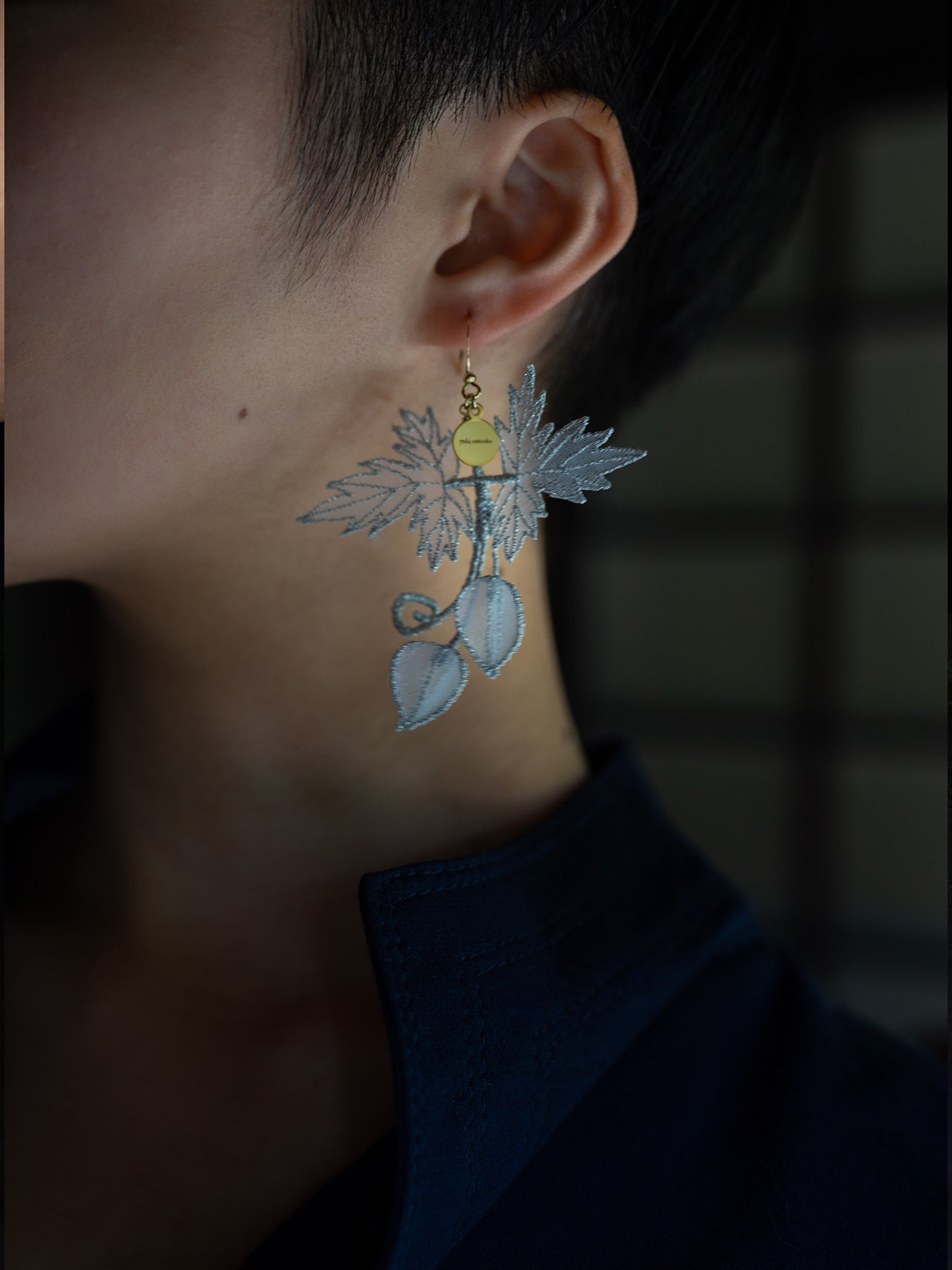 FU-SEN KAZURA pierce/earring Silver – yuki onizuka